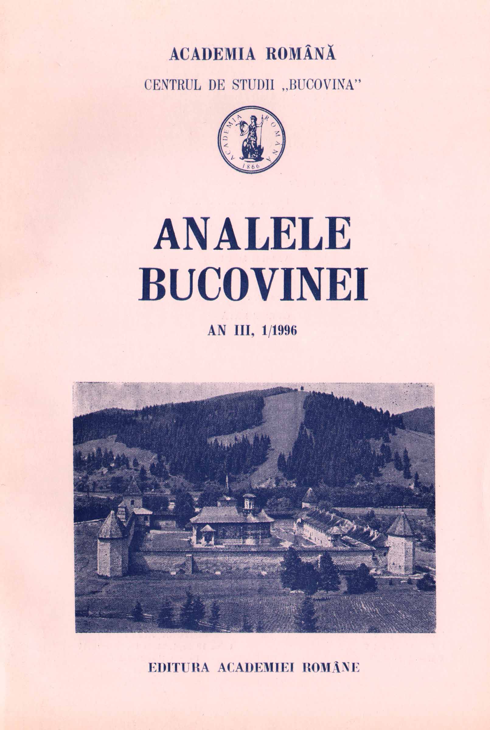03 1 Analele Bucovinei III 2 1996