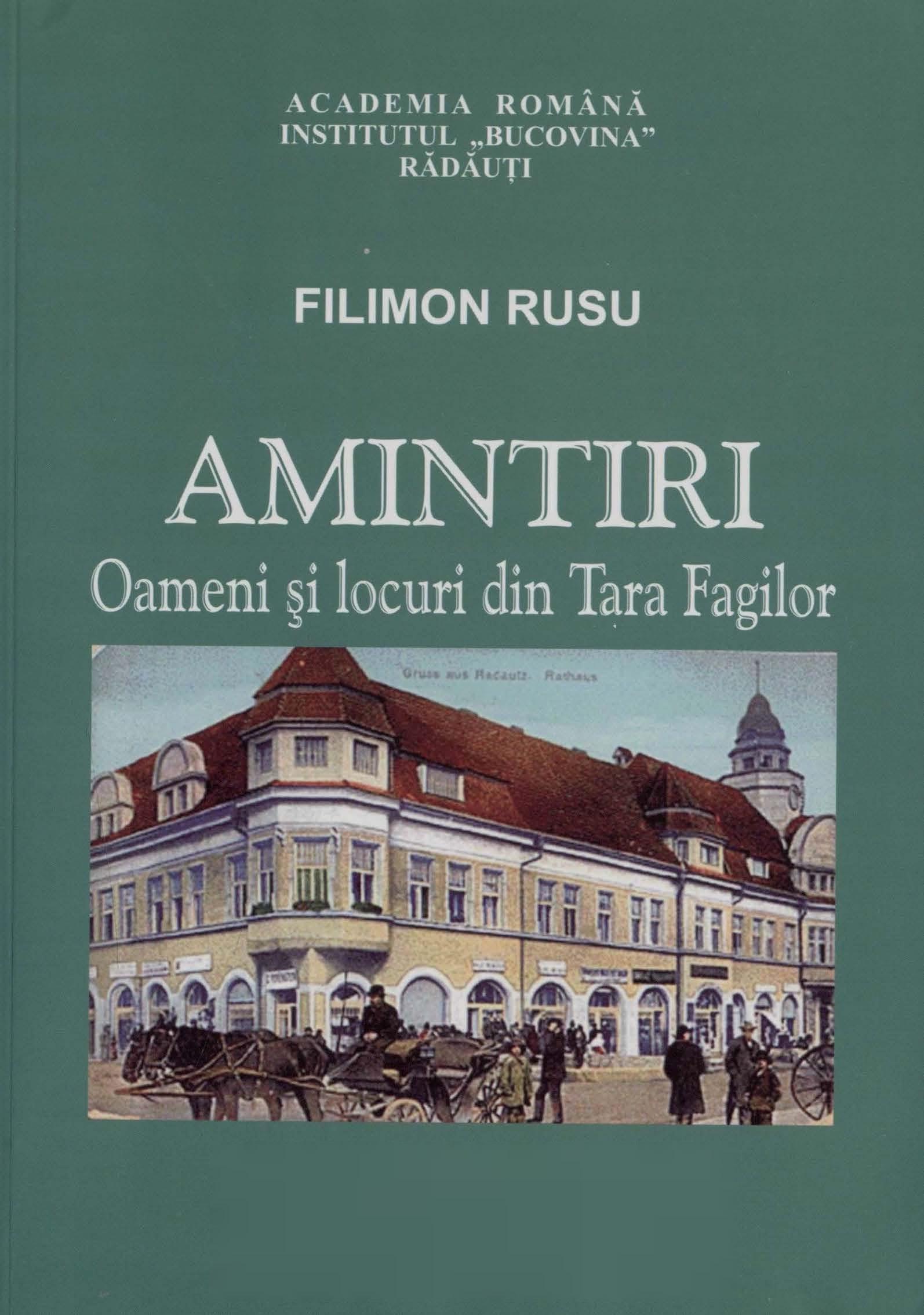 RUSU Amintiri oameni locuri Tara Fagilor 2009